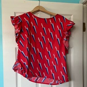 Nooworks knives Ruffle top 3xl